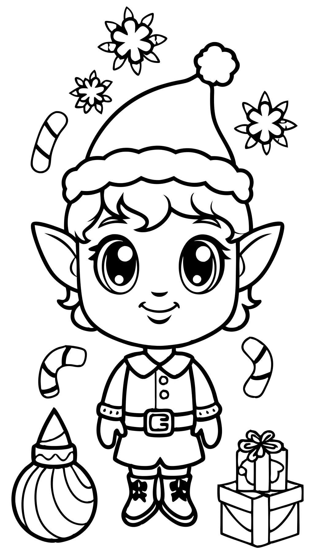 elf on the shelf coloring pages printable